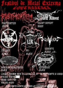 Poster for Festival de Metal Extrema