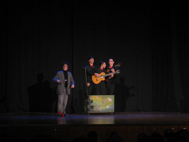Tango show at Teatro Lido