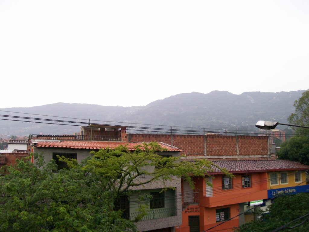The view from my new home on an atypical rainy day. The view from my new home on an atypical rainy day.
