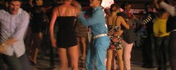 Salsa dancing