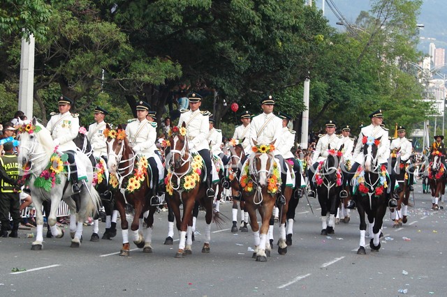 The Horse Parade (source: Canal CNC Medellin)