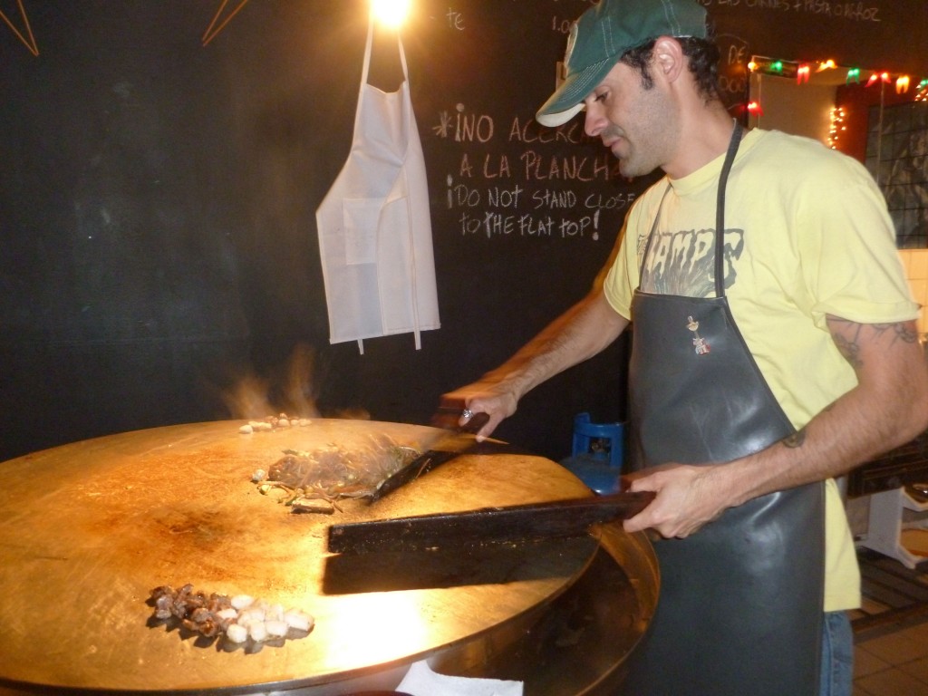 Cooking in Bogota