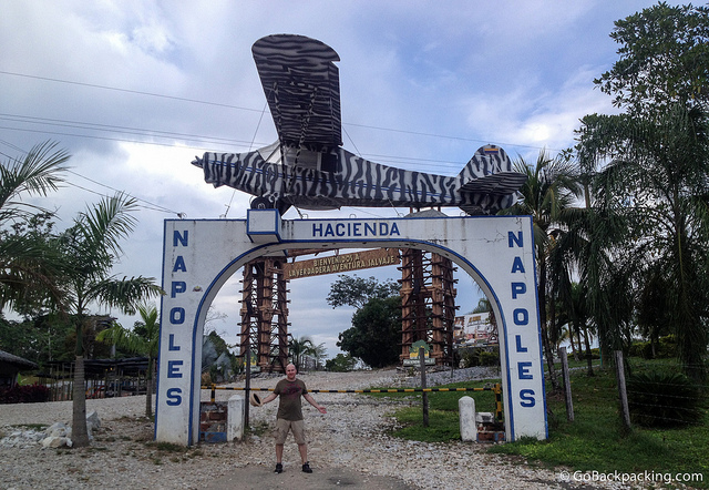 Entrance to Hacienda Napoles