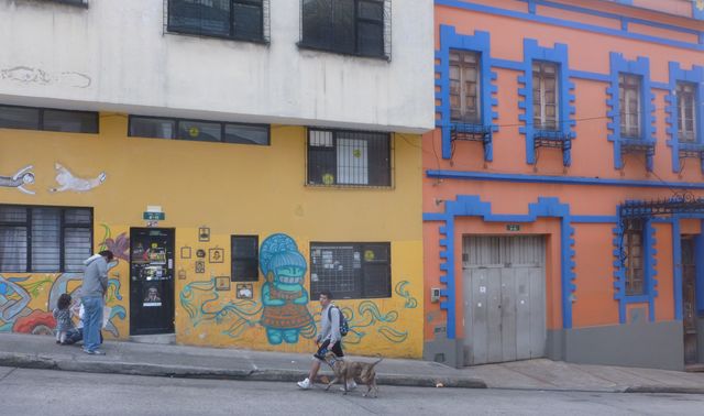 More work needs to be done, but La Macarena is a rising barrio in Bogota. 