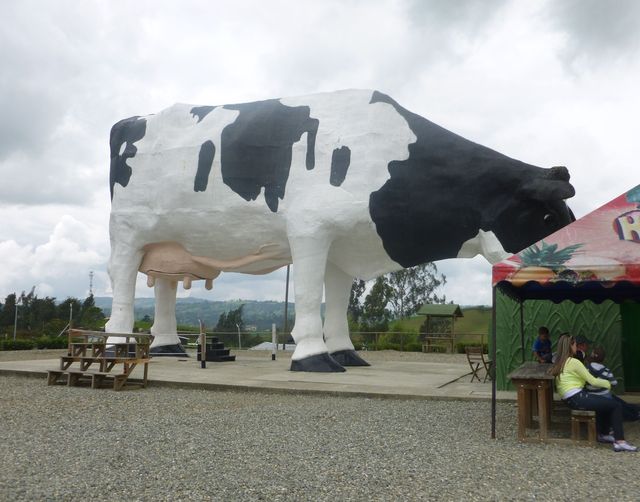 You can learn a lot about this milk-producing region in the giant cow. 