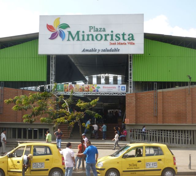 The Plaza Minorista is a landmark in Prado Centro. 