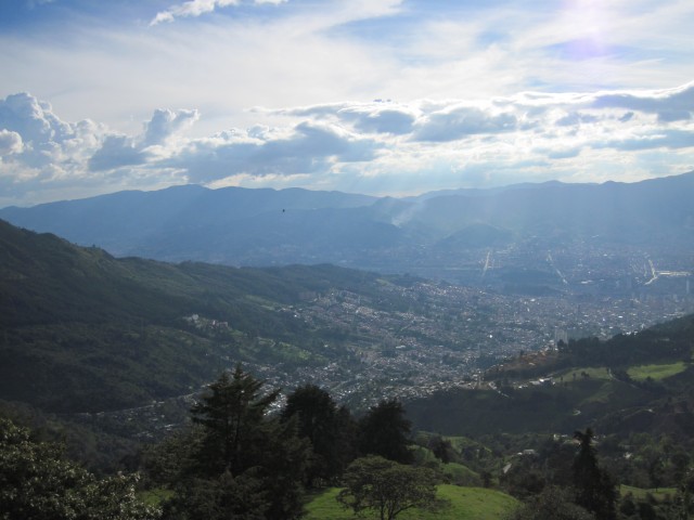 View of Medellín from Santa Elena