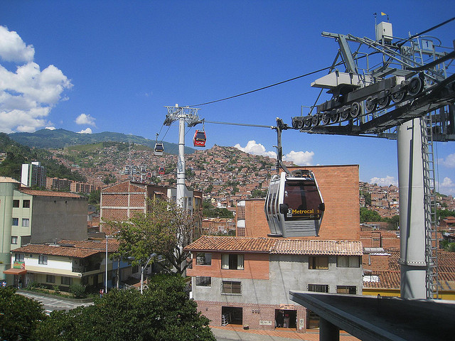 Metrocable in San Javier