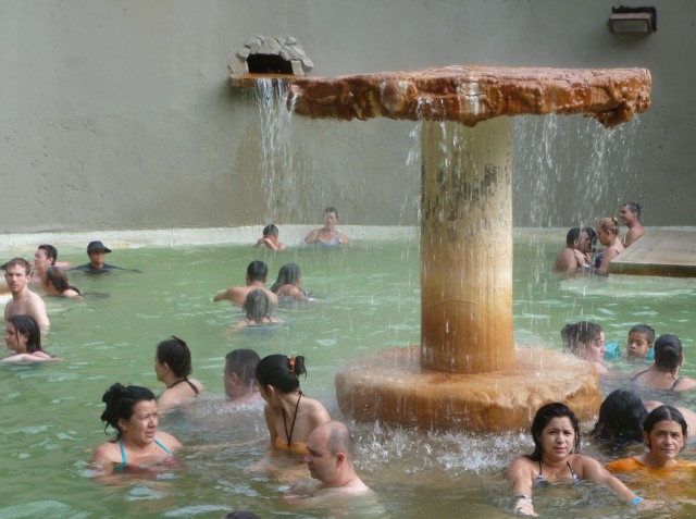 The big attraction in Santa Rosa de Cabal is the hot springs. 