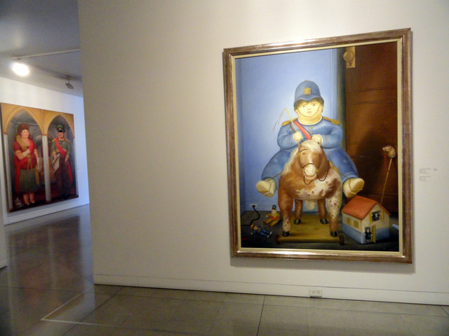 Botero painting A Botero painting of his son