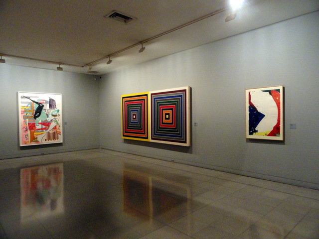 Modern art Modern art from the International Artists exhibit.