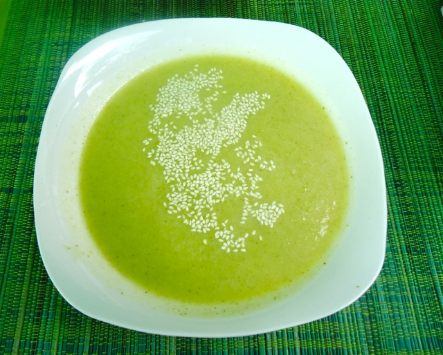 Broccoli soup Antonio's Restaurant, Medellín
