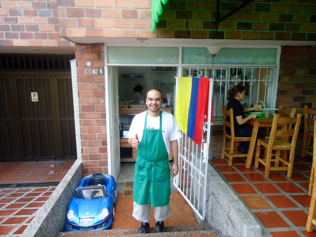 Antonio Antonio, the proud owner