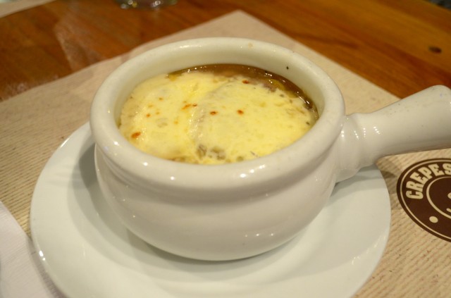 Probably the best french onion soup I've found in Medellín.