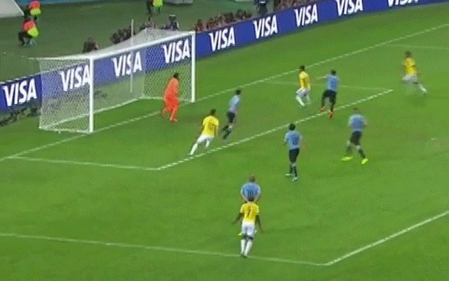 June 28 2014 Colombia 2 vs Uruguay 0 Second Goal