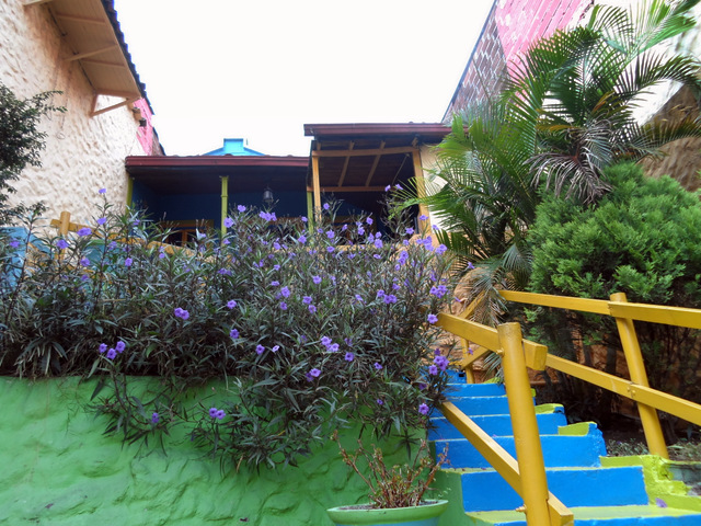 The colorful Casa Gardeliana