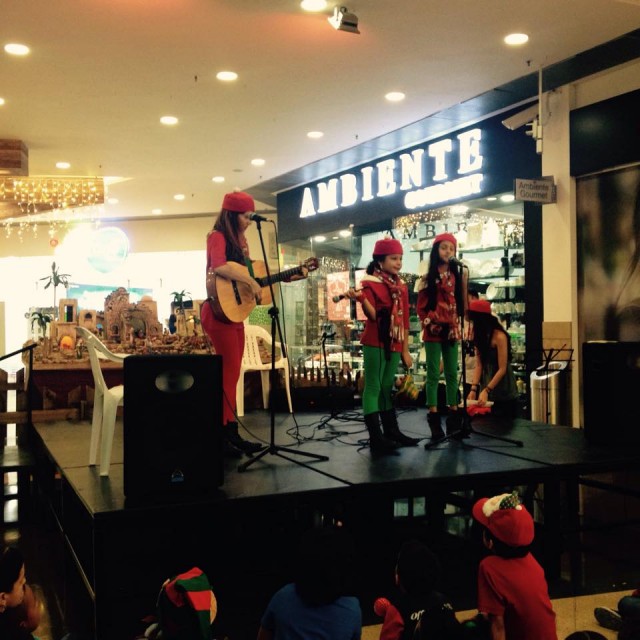 One of the many Christmas events dedicated to children in Centro Comercial Viva