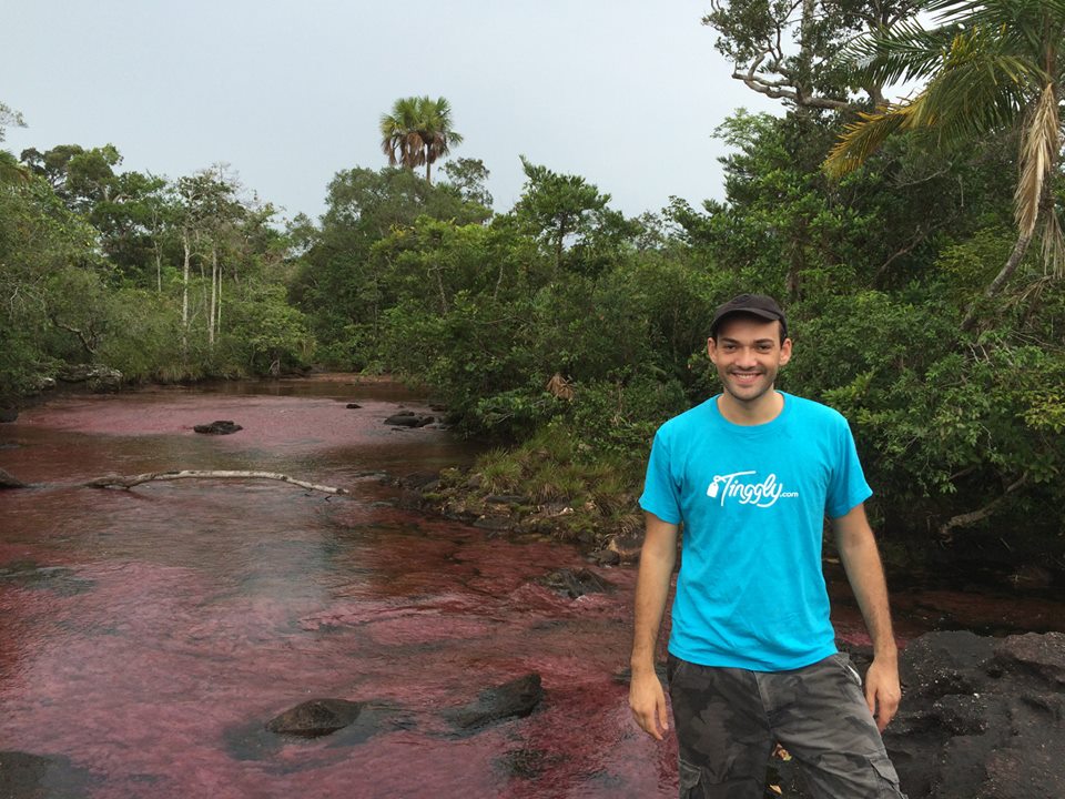 The author at Caño Cristales