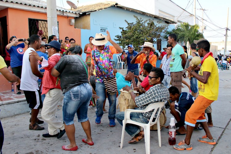 Street party at Carnaval de Barranquilla