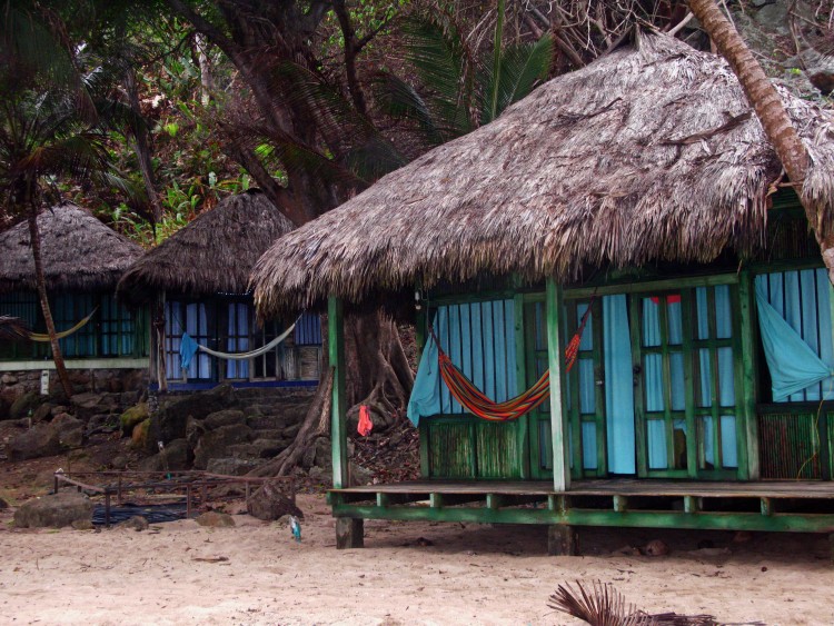 Beach Huts in Bahia Lodge