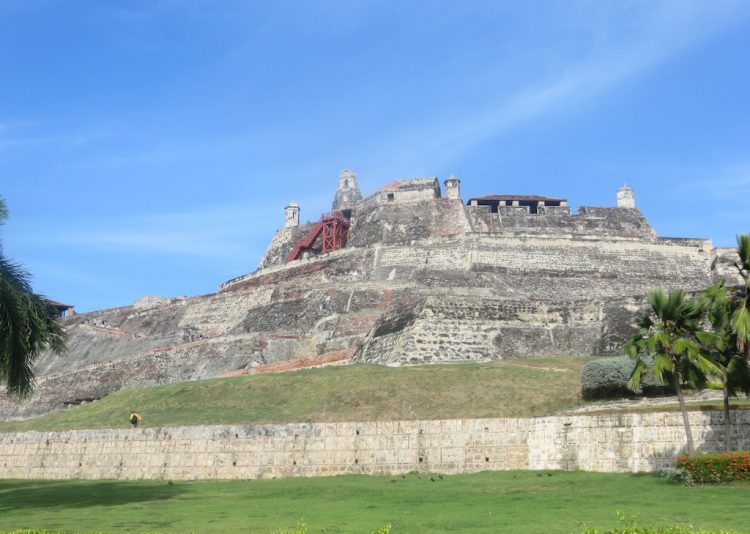 Castillo San Felipe de Barajas in Cartagena