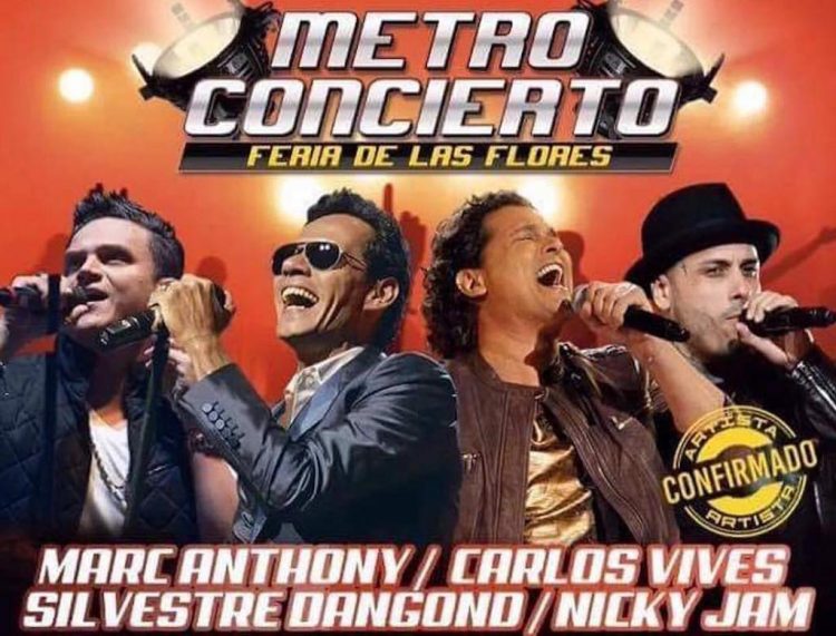 Metro Feria de Las Flores Concert
