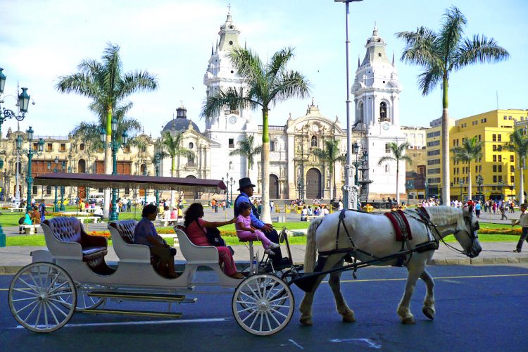 Plaza de Armas in Lima, photo by Art DiNo
