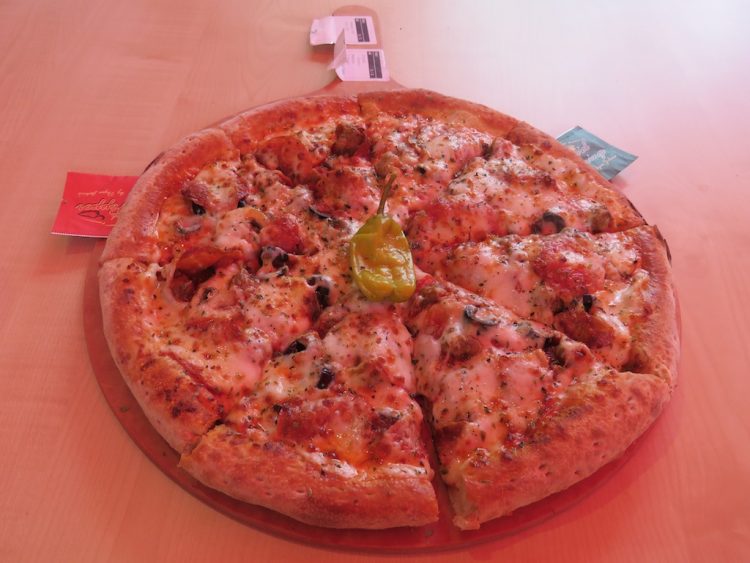 Medium Italiana pizza at Papa Johns