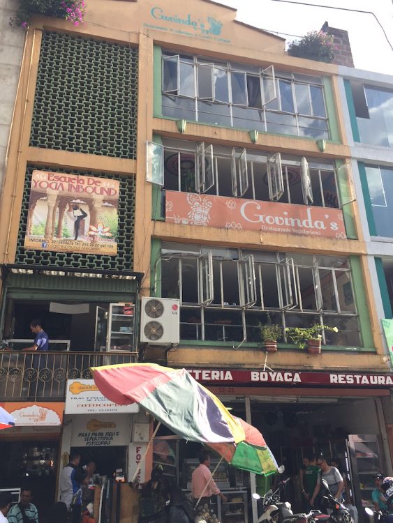 Govinda's, Medellín's oldest vegetarian restaurant