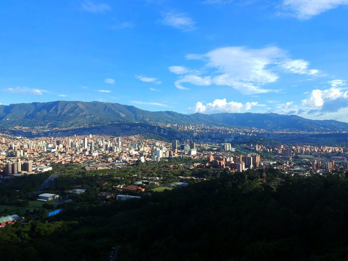 Hey, Medellin - you look good from above!