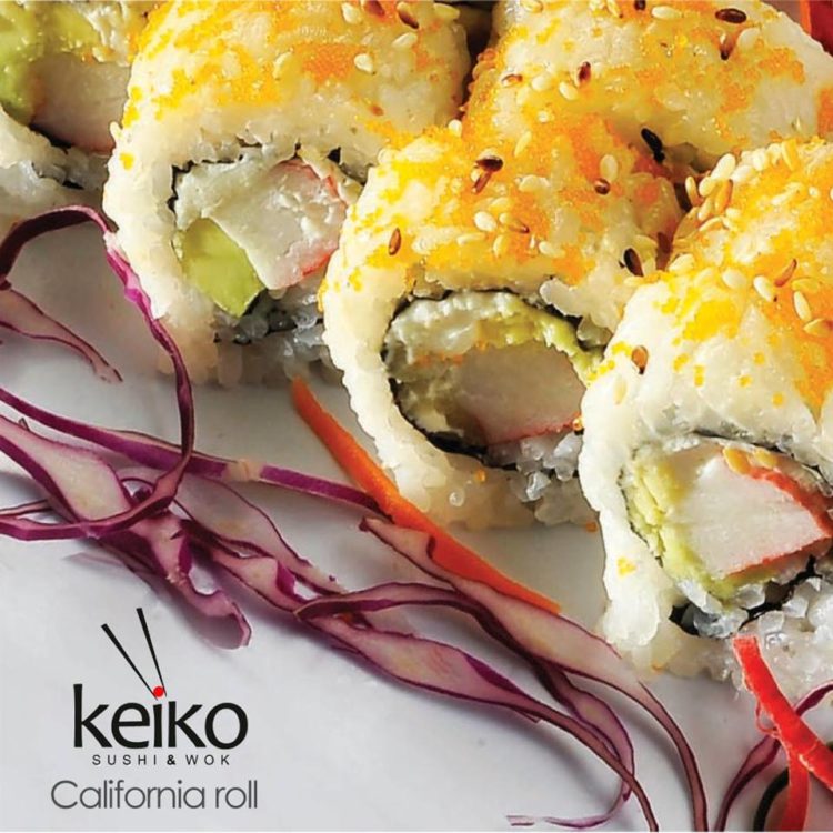 Keiko's popular California rolls