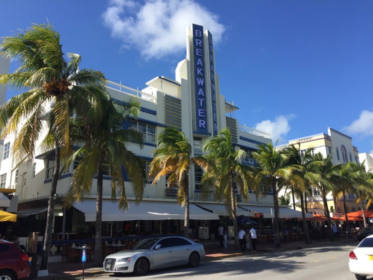 The beautiful Miami Beach Architectural District