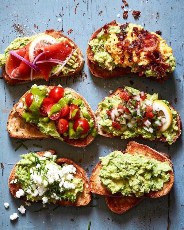 Tasty looking avocado toast from Smash Avocaderia
