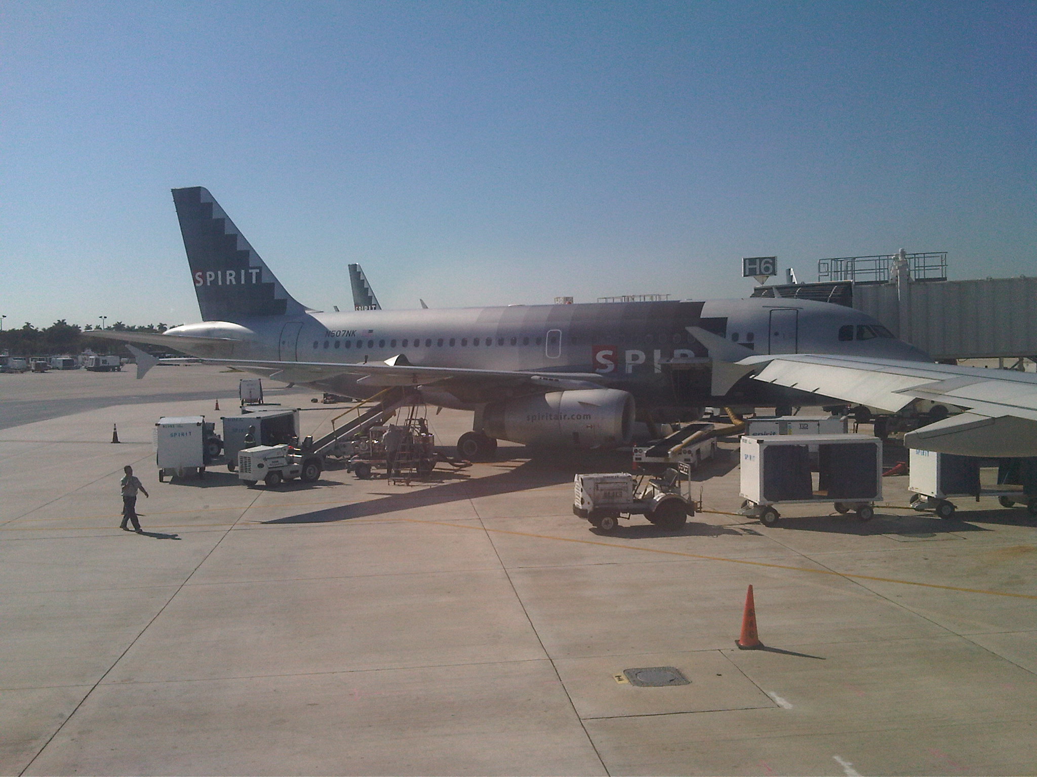 Spirit Air flies to Medellin via Ft Lauderdale.