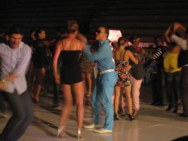 Salsa dancing