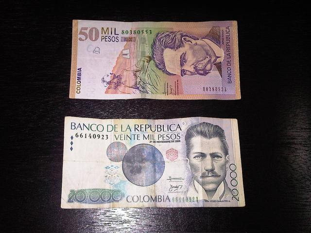 Colombian pesos