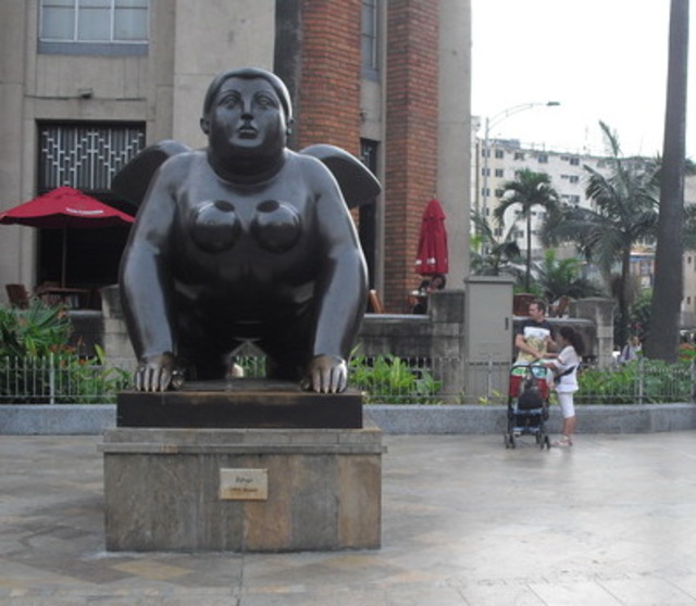 Another day looking at Fernando Botero's art? Nah, done it a hundred times. 