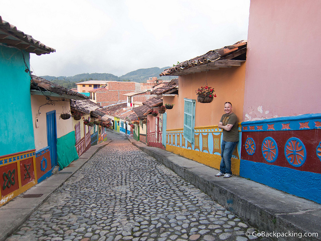 The prettiest street in Guatape