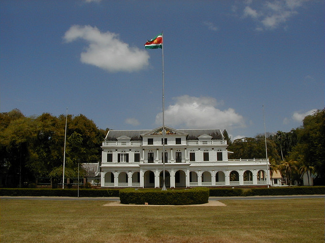 The Presidential Palace - Paramaribo, Suriname 