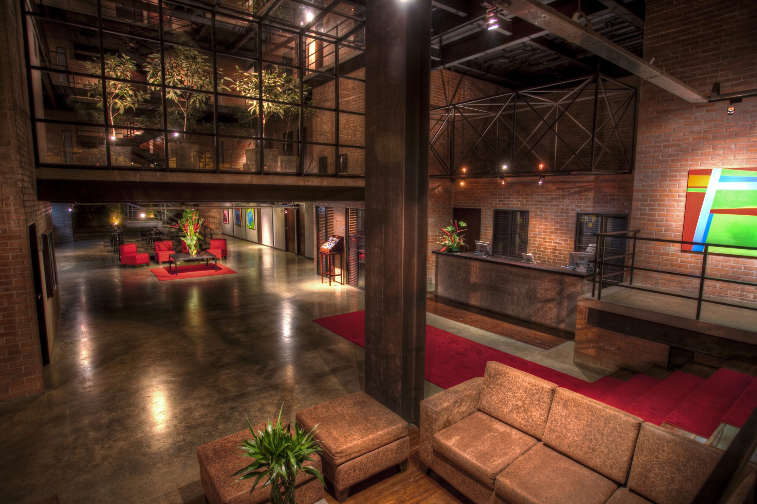 Visitors will find a touch of modern art at the Art Hotel (photo courtesy of the Art Hotel)