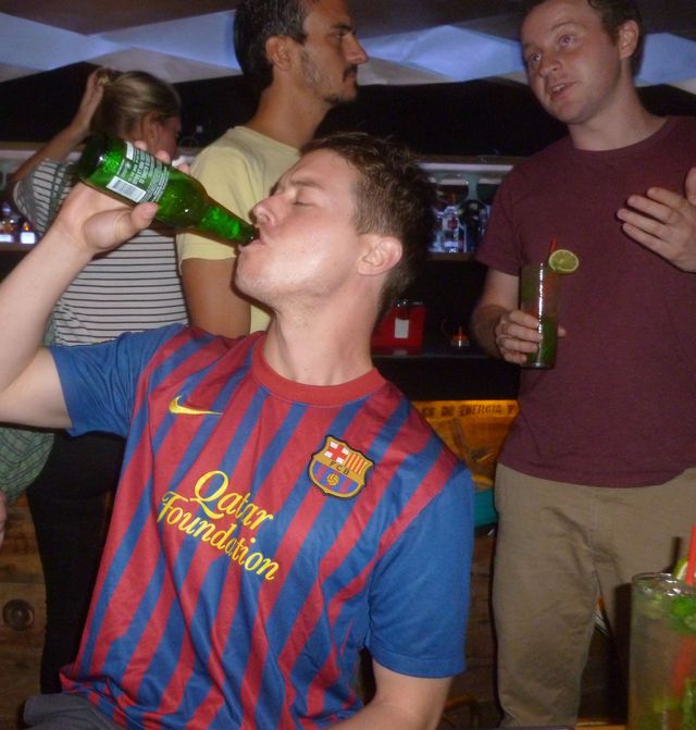 One of the "crawlers," having too much fun at Alta Gracia.