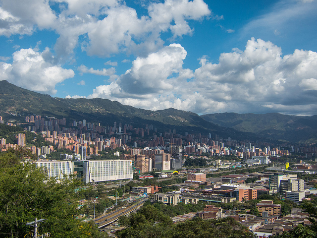 Medellín as seen from Cerro Nutibarra