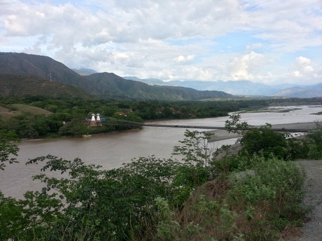 Puente de Occidente Puente de Occidente over the Rio Cauca