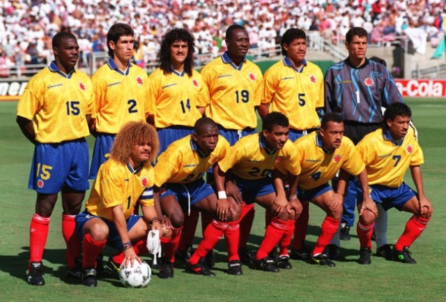 Colombia's 1994 World Cup team