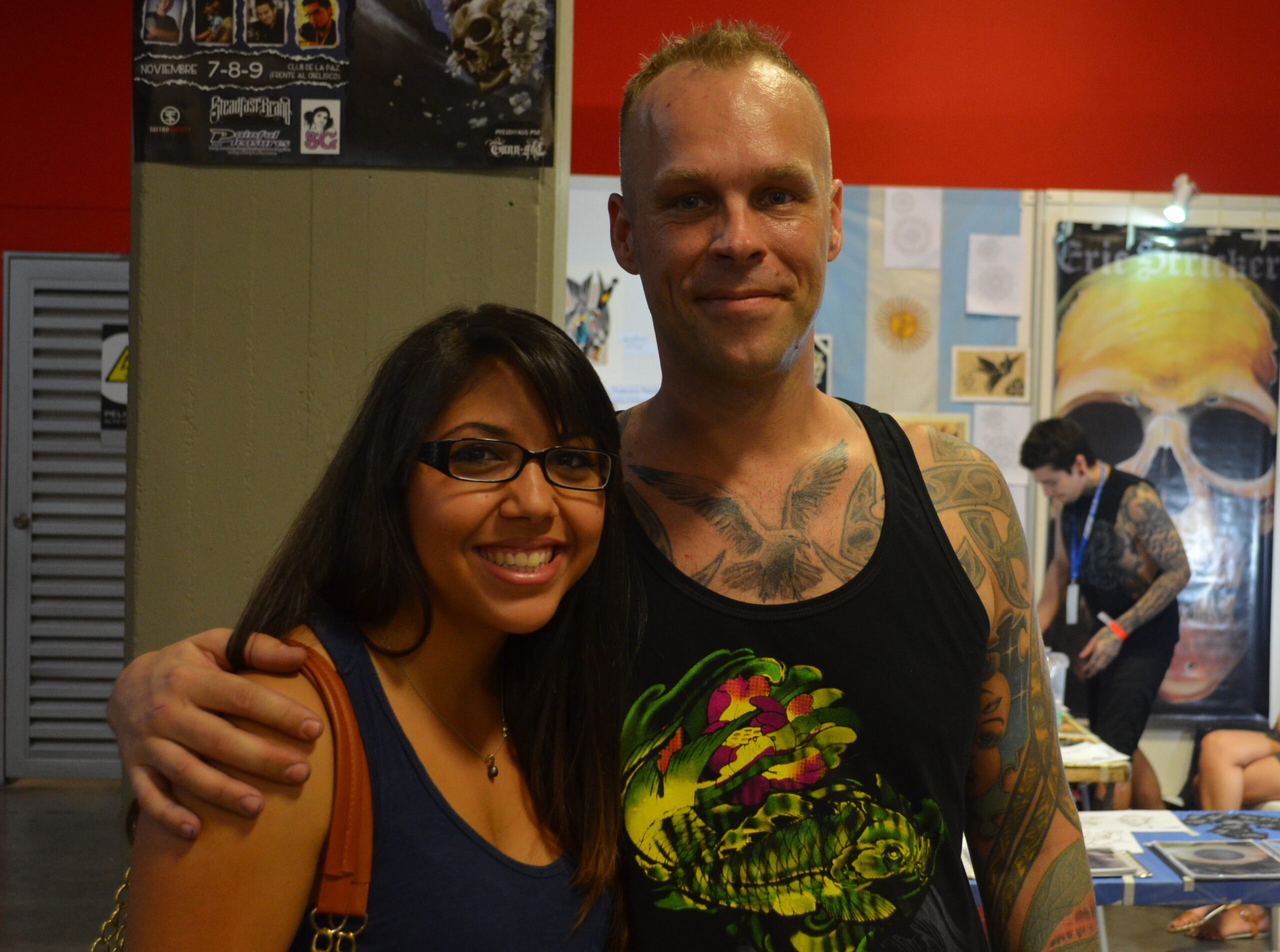 Niels Solling: Do I look as starstruck as I felt?