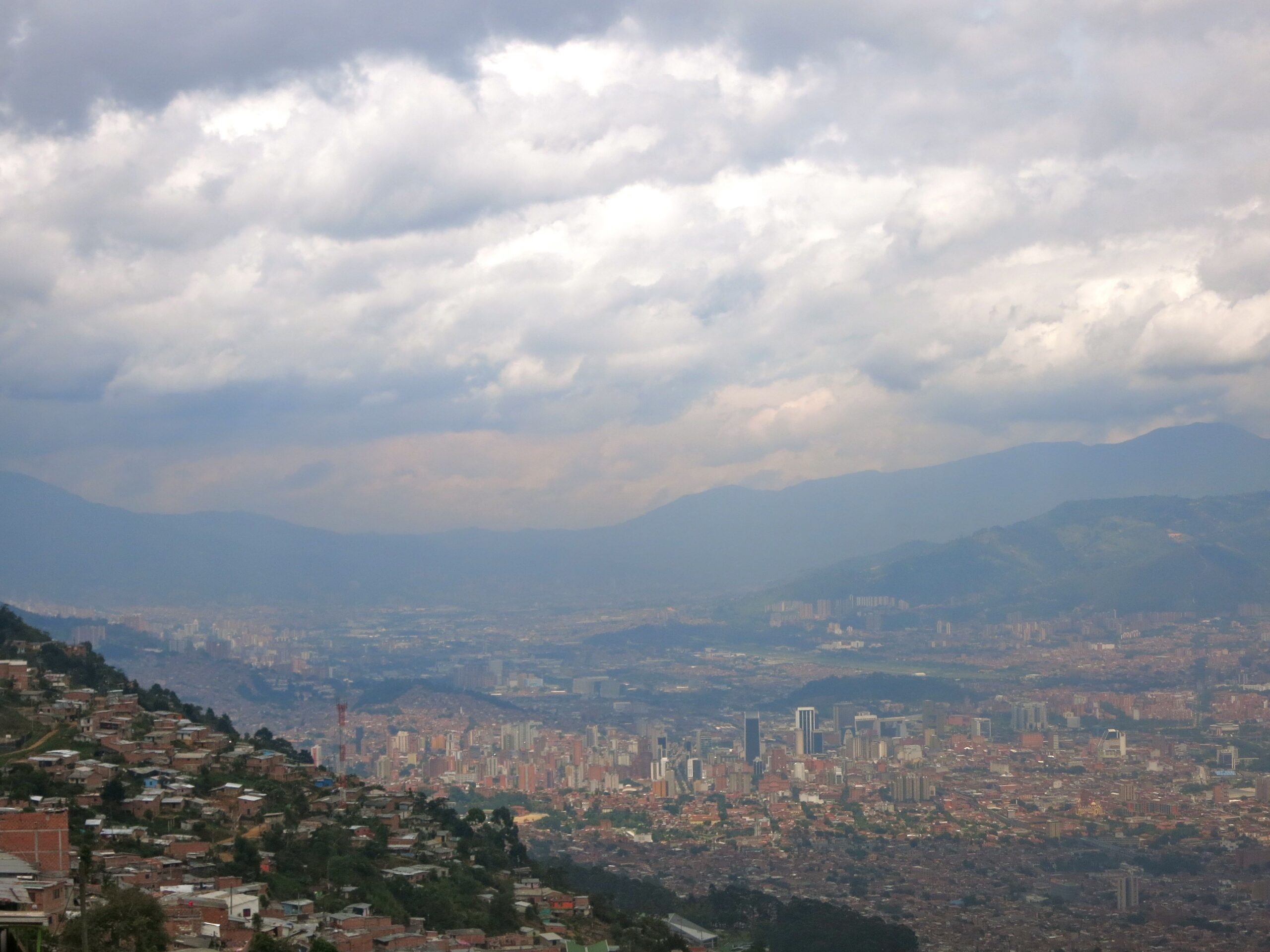 Medellín The view of the city from the Metrocable, on your way to Parque Arví, is spectacular.