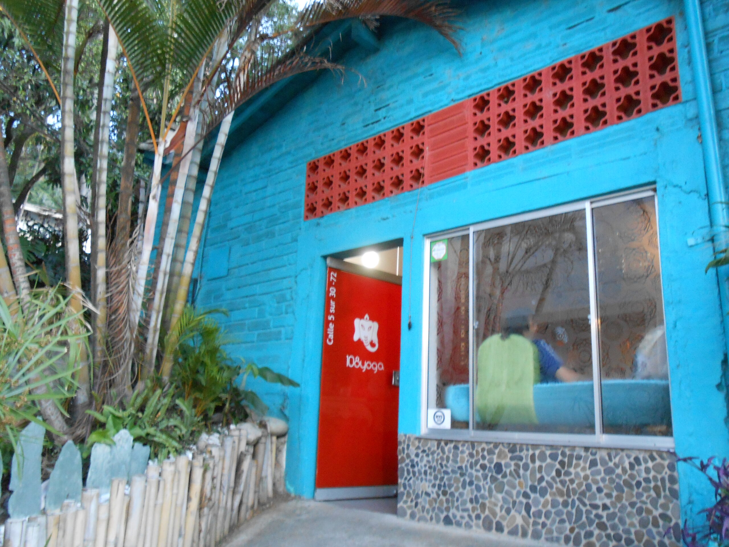 Entrance to 108 Yoga