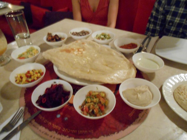 Delicious sides and flatbread
