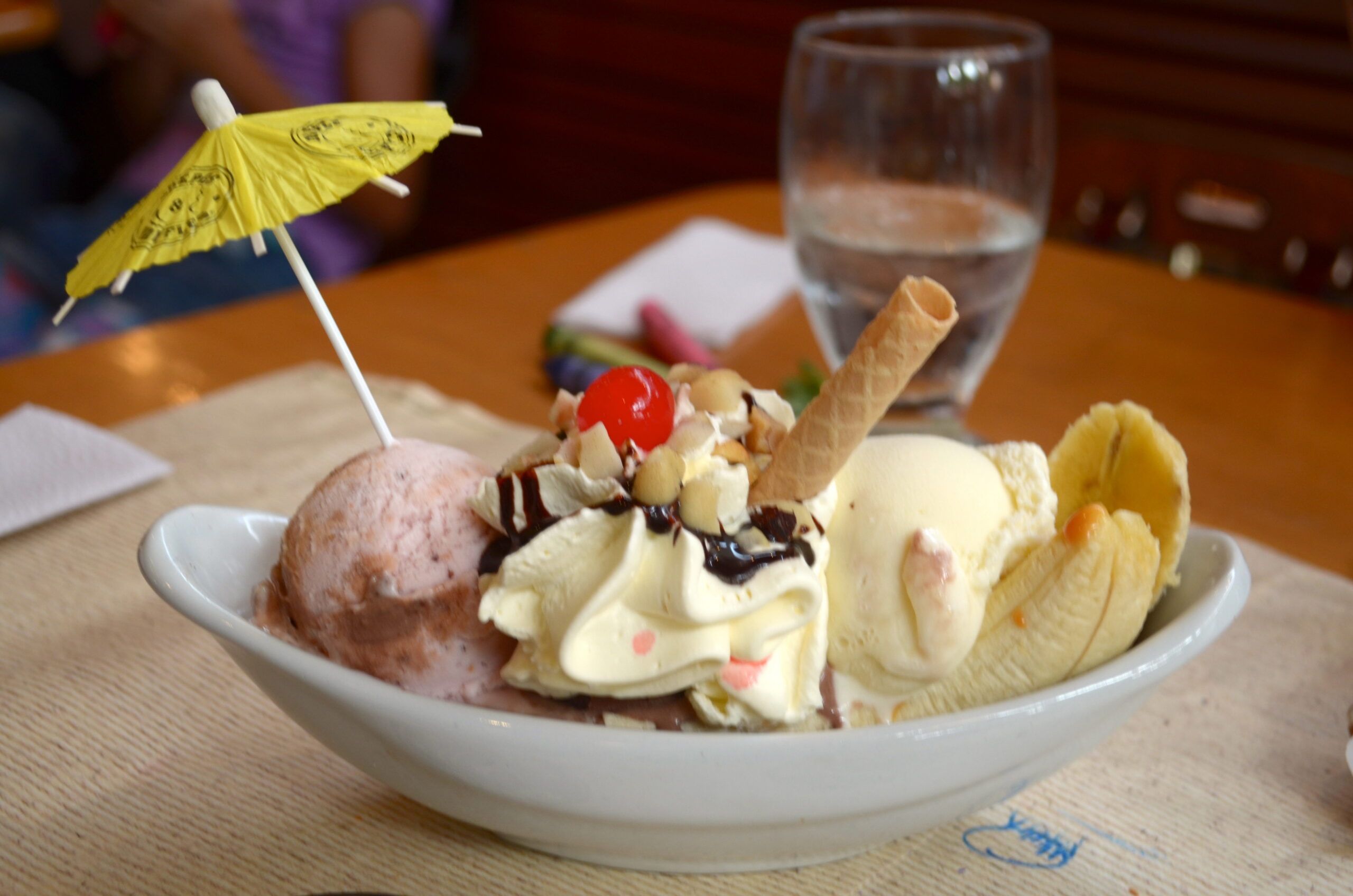 Whether you want a traditional make-you-feel-at-home ice cream or a new exotic flavor, Crepes and Waffles has it all.