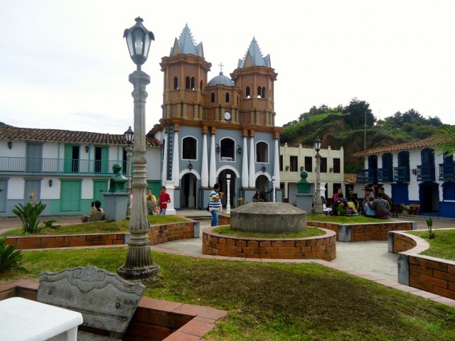 A replica of Old Peñol